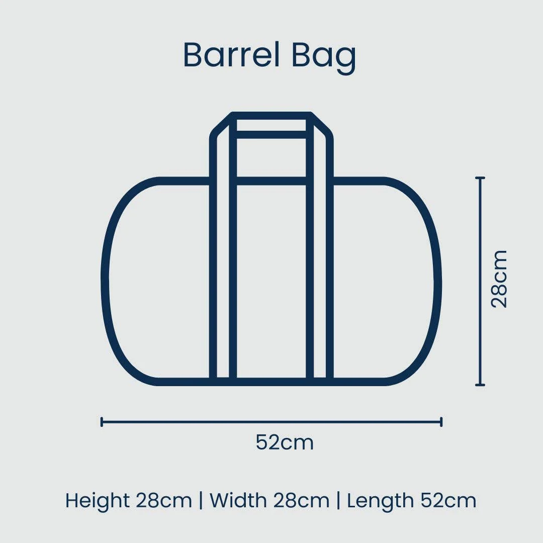 Barrel Bag – Rugby Stripe - Image 4