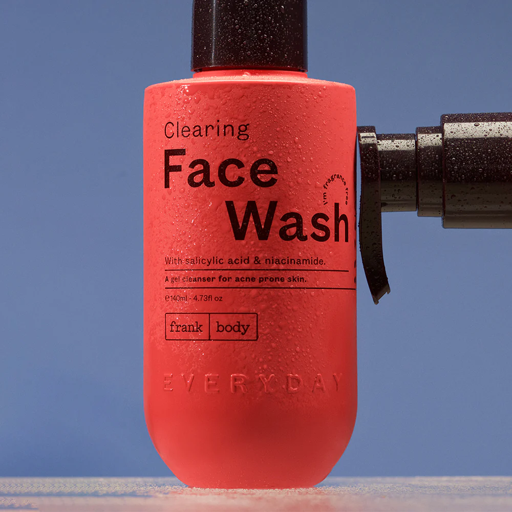 Clearing Face Wash - Fragrance free - 140ml - Image 2