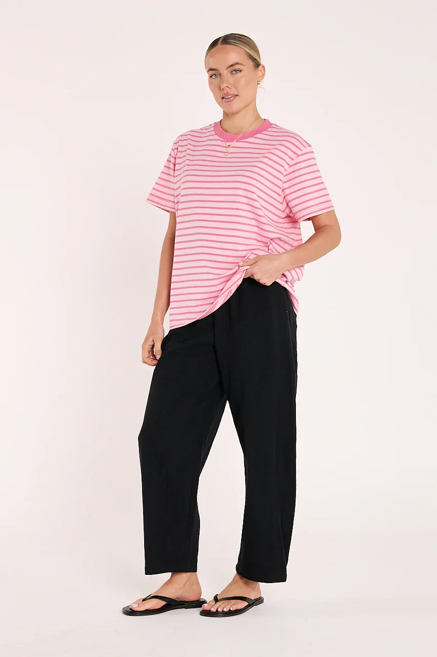 Eleanor Barrel Pant - Black - Image 3