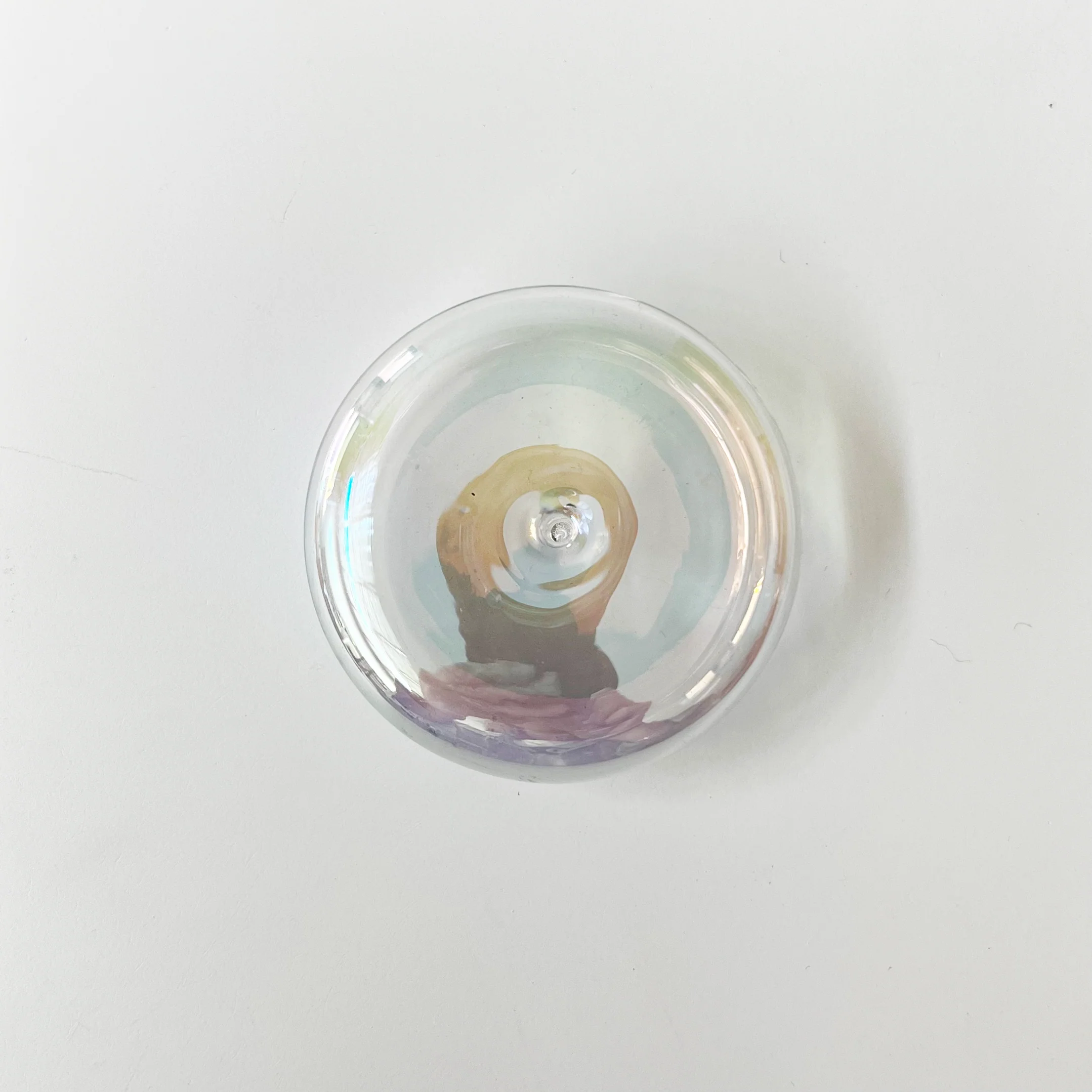Glass Vessel Incense Holder - IRIDESCENT - Image 2