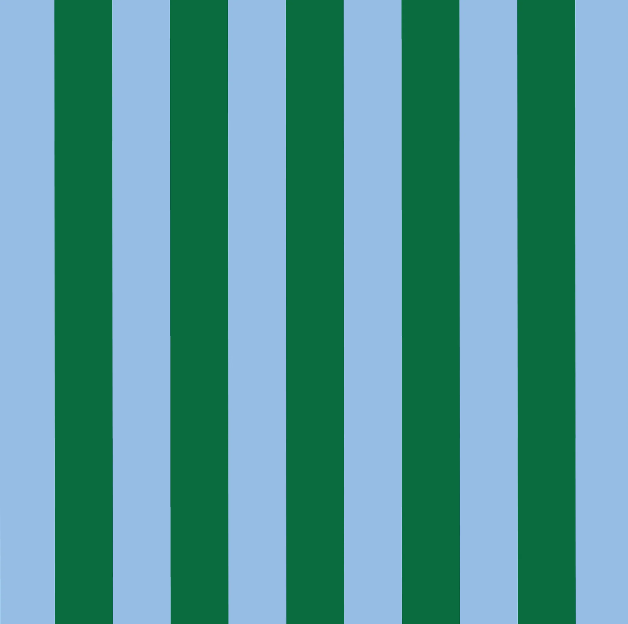 Green Blue Stripe Tiny Zip Pouch - Image 3