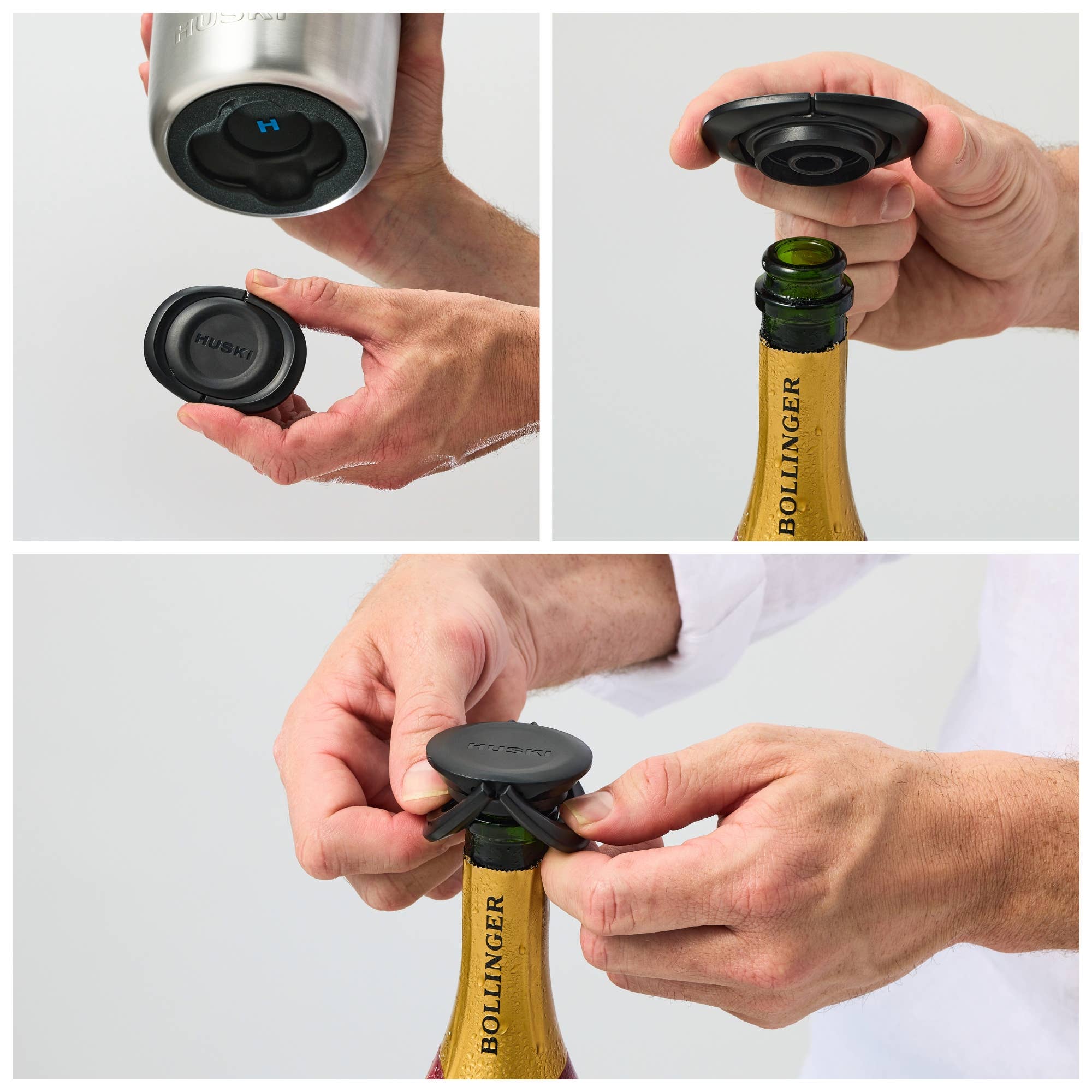 Huski BubbleLock™ Bottle Stopper - Image 3