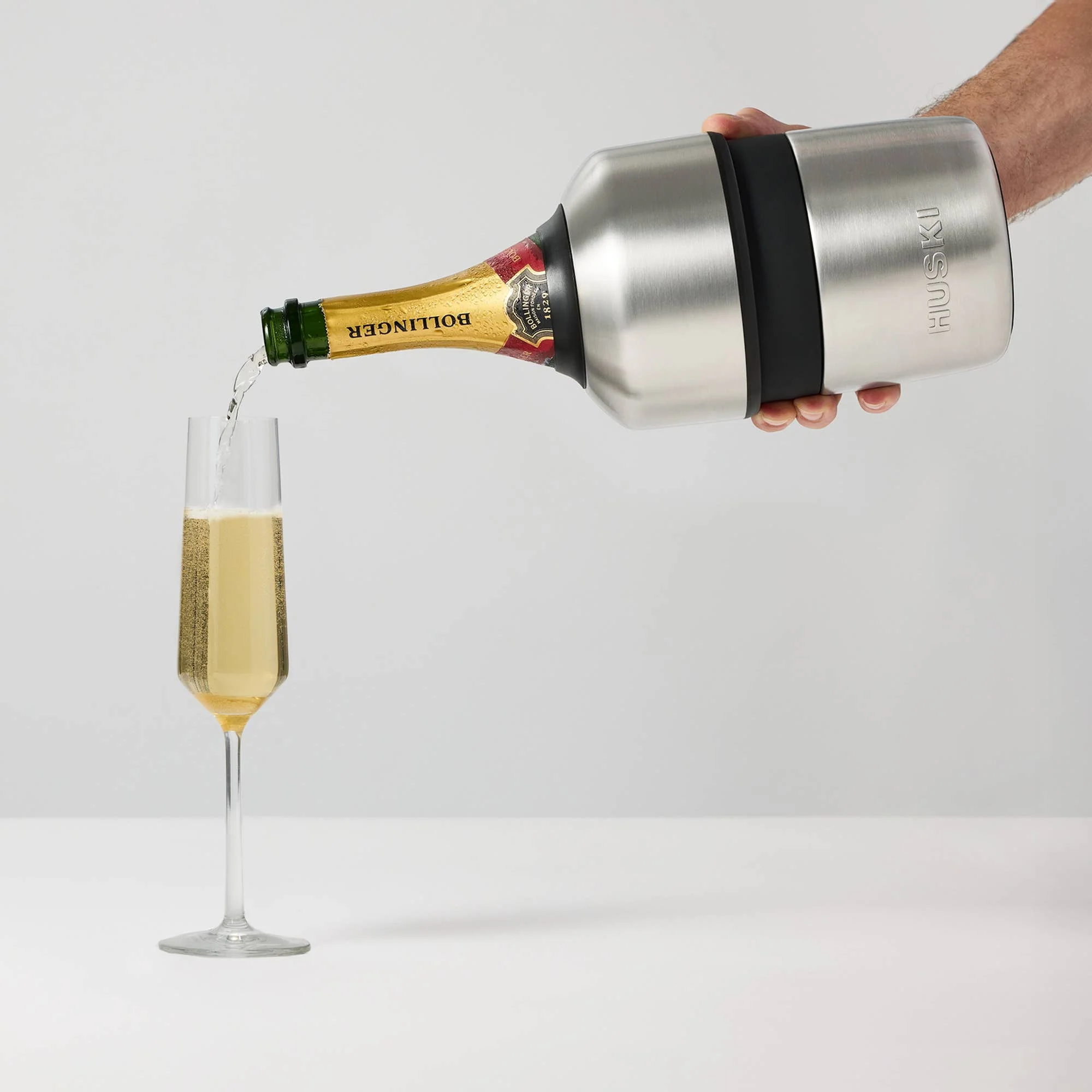 Huski Champagne Cooler - Powder Pink - Image 2