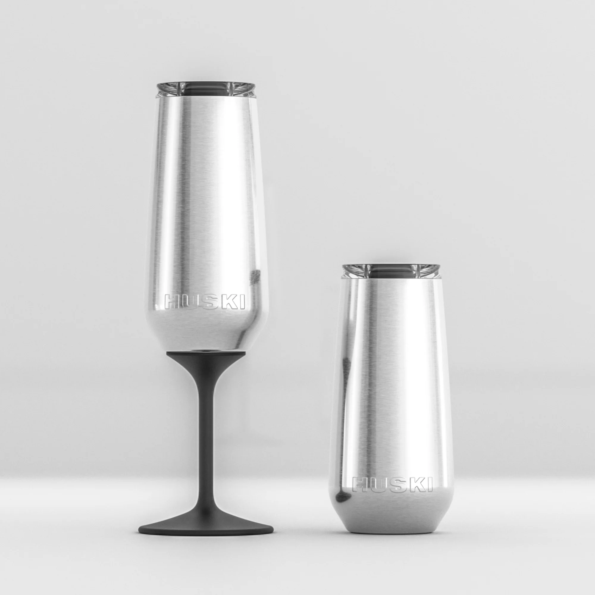 Huski Champagne Flute - Powder Pink - Image 3