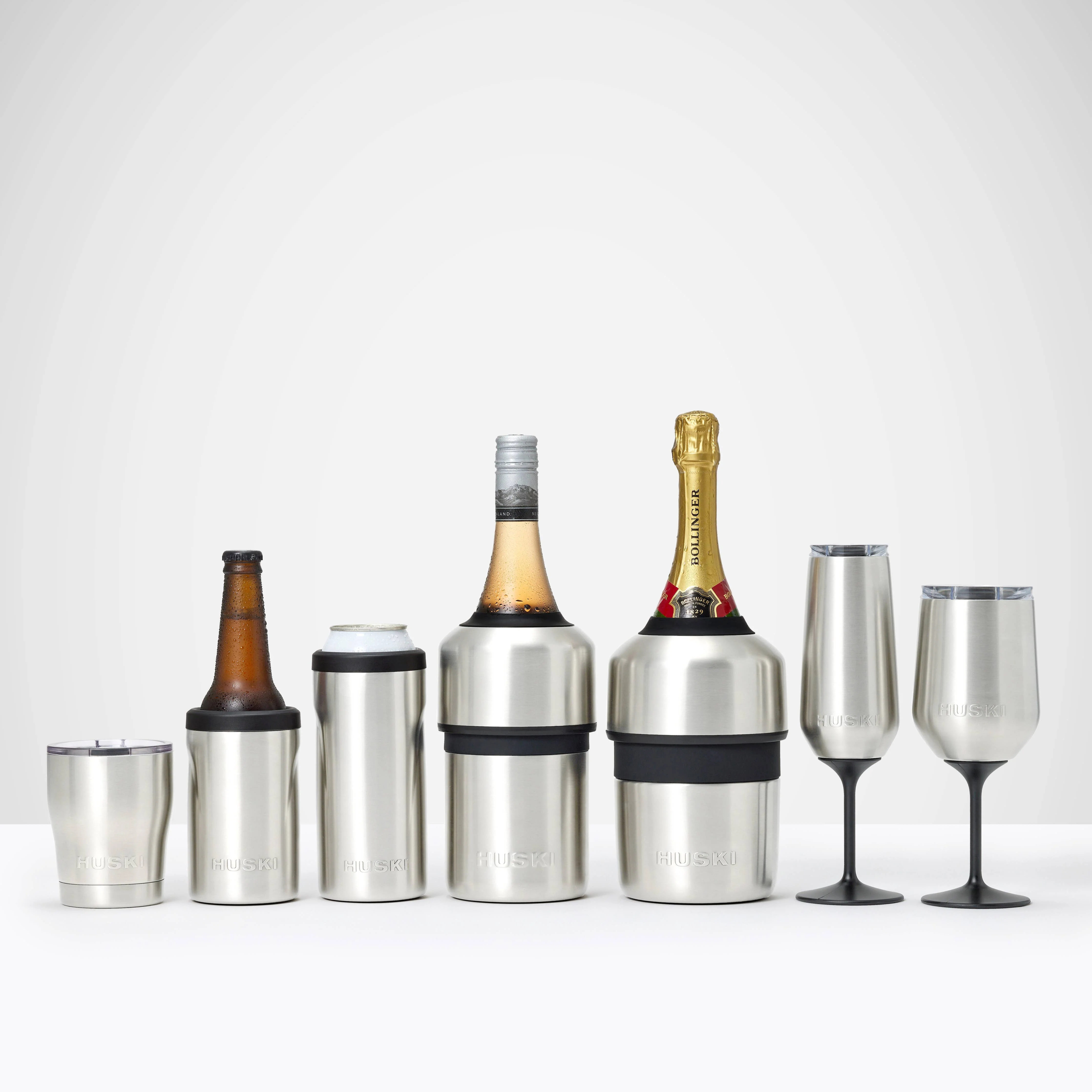 Huski Wine Cooler - Powder Pink - Image 7