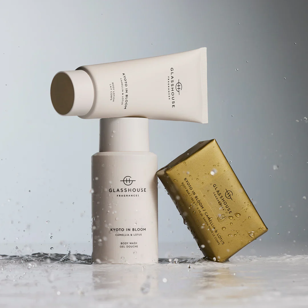 KYOTO IN BLOOM - CAMELLIA & LOTUS 200mL Body Lotion - Image 2