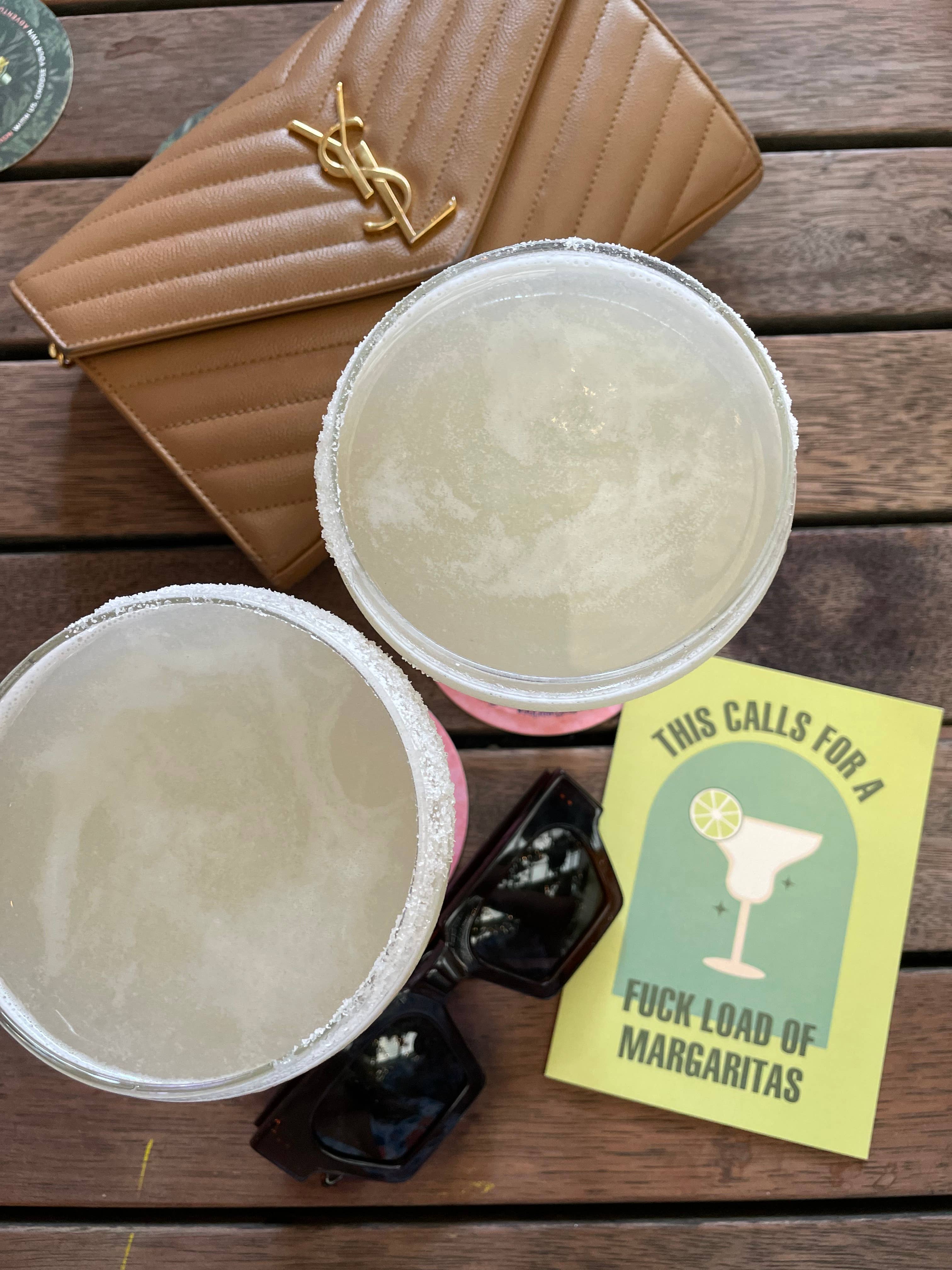 Margaritas - Green Life Events & Birthday Greeting Card - Image 3