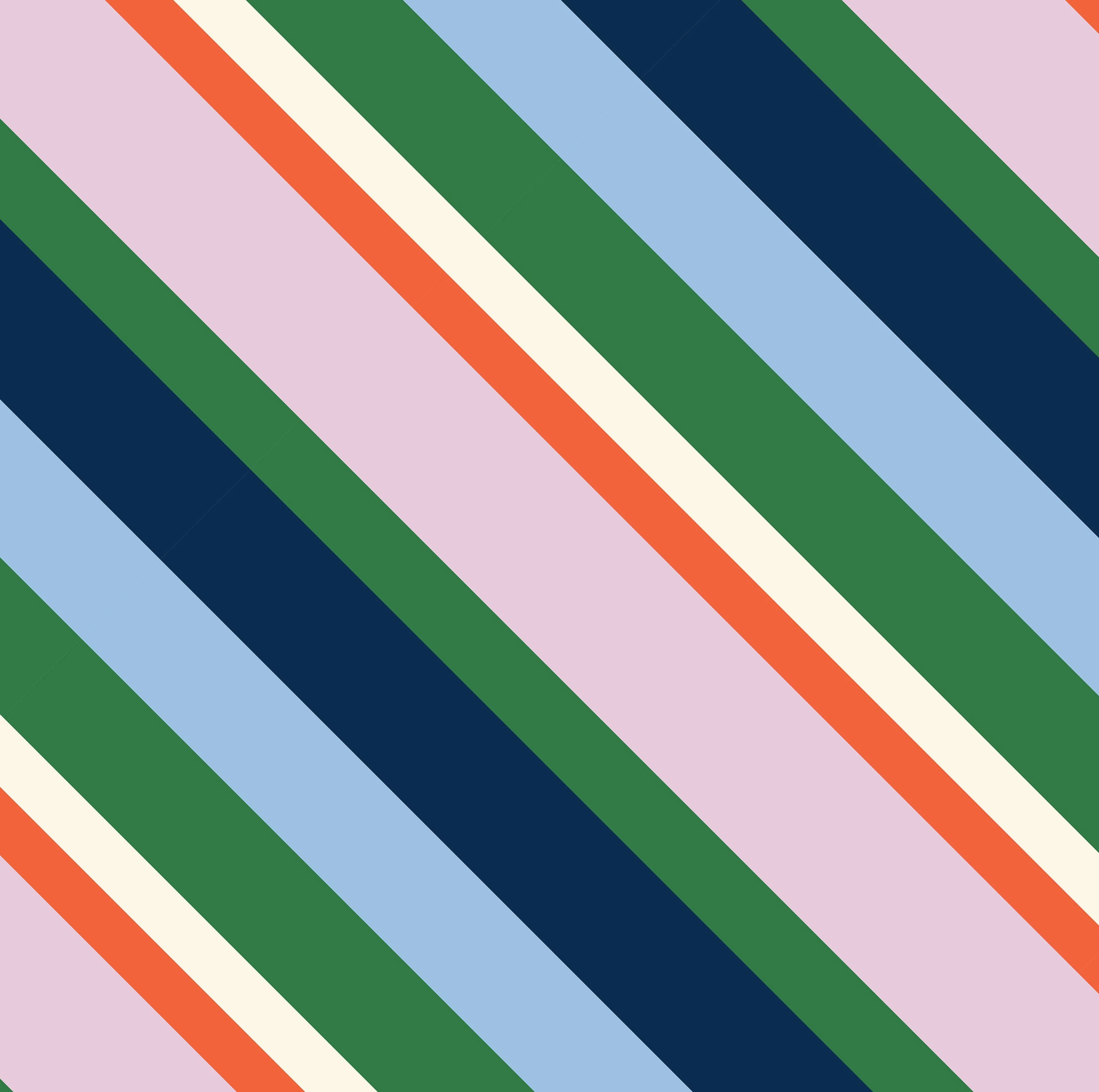 Medium Tote – Rugby Stripe - Image 3