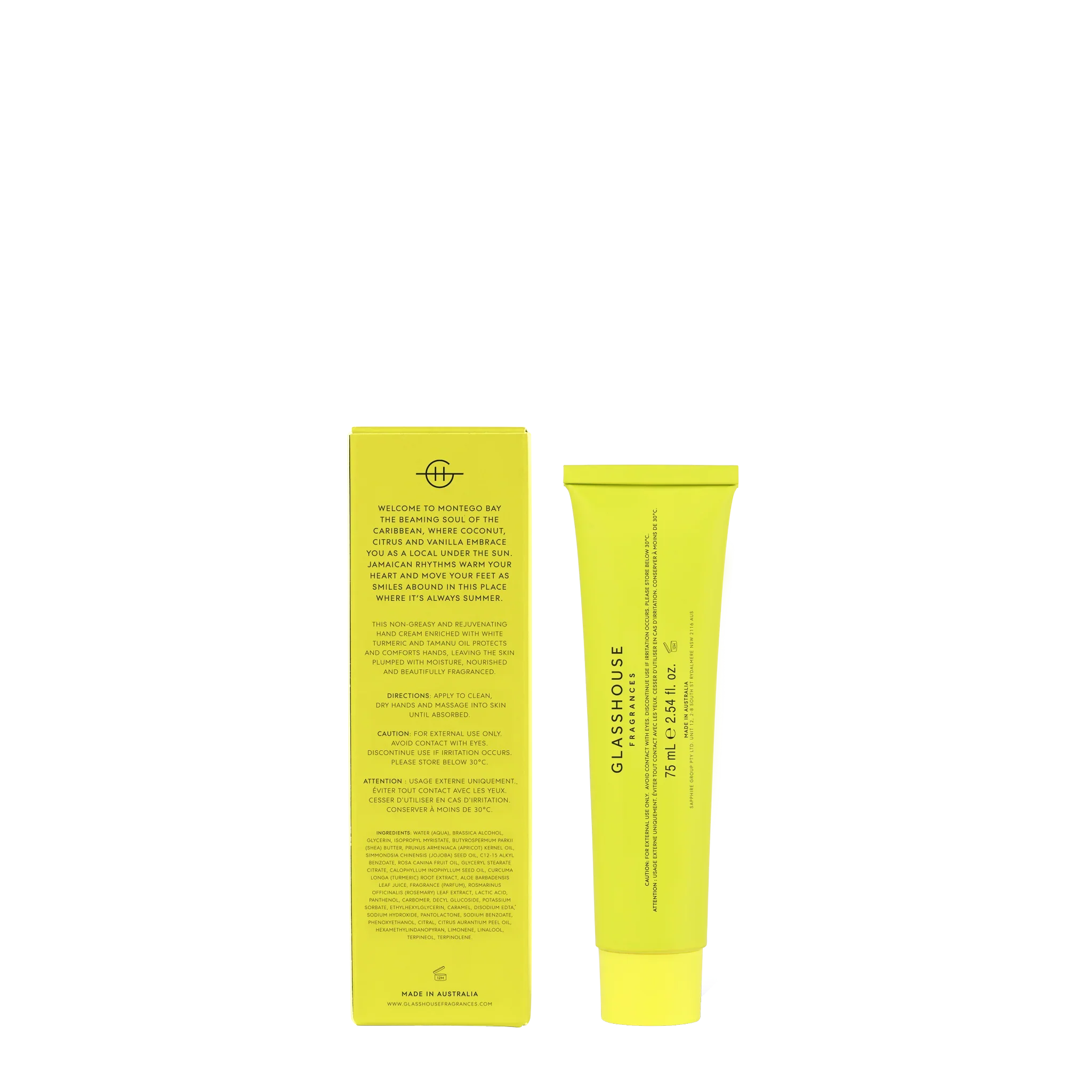 MONTEGO BAY RHYTHM - COCONUT & LIME 75mL Hand Cream - Image 3