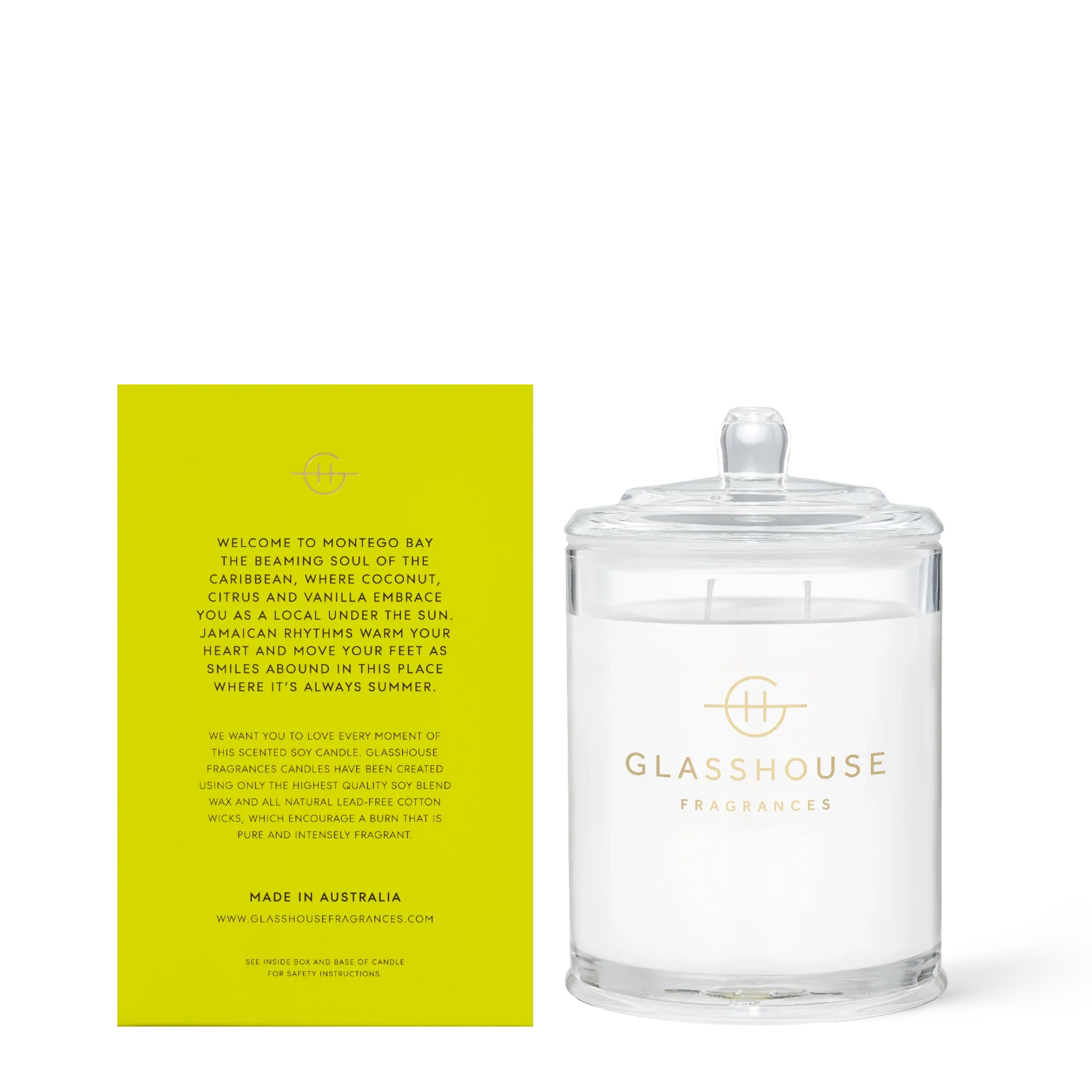 Montego Bay Rhythm Soy Candle - 380g - Image 2