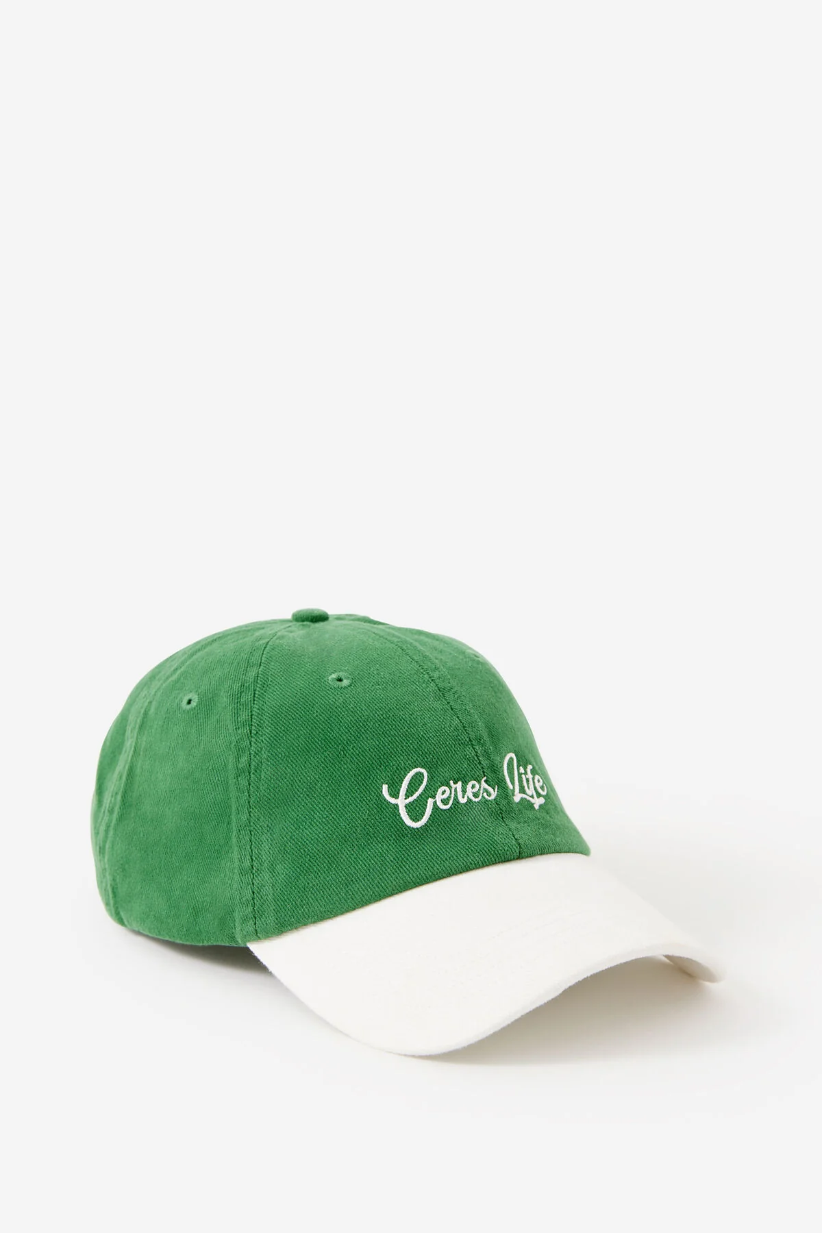 Pip Everyday Cap- Heritage green/white - Image 2