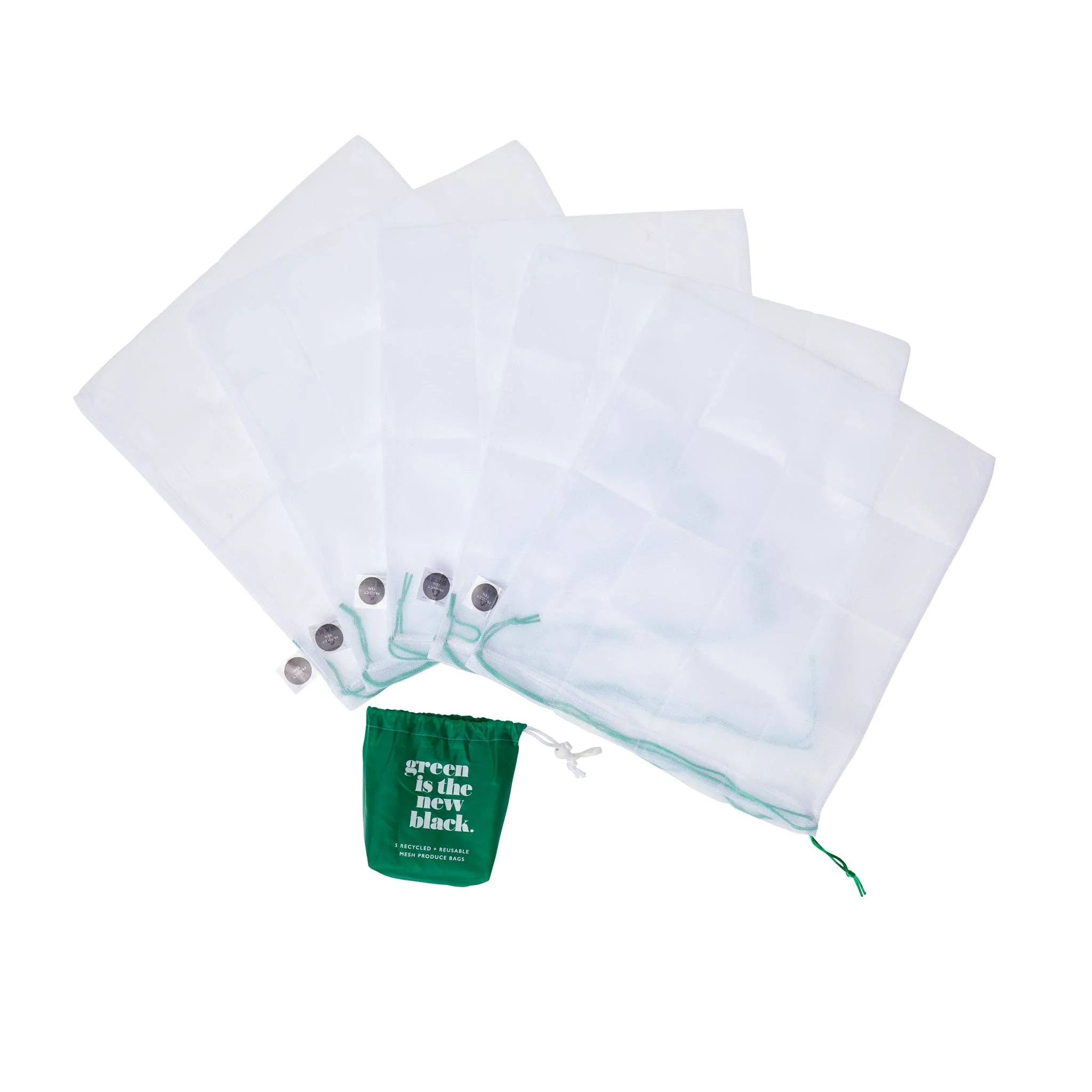 Recycled Mesh Produce Bags (5) - Image 2