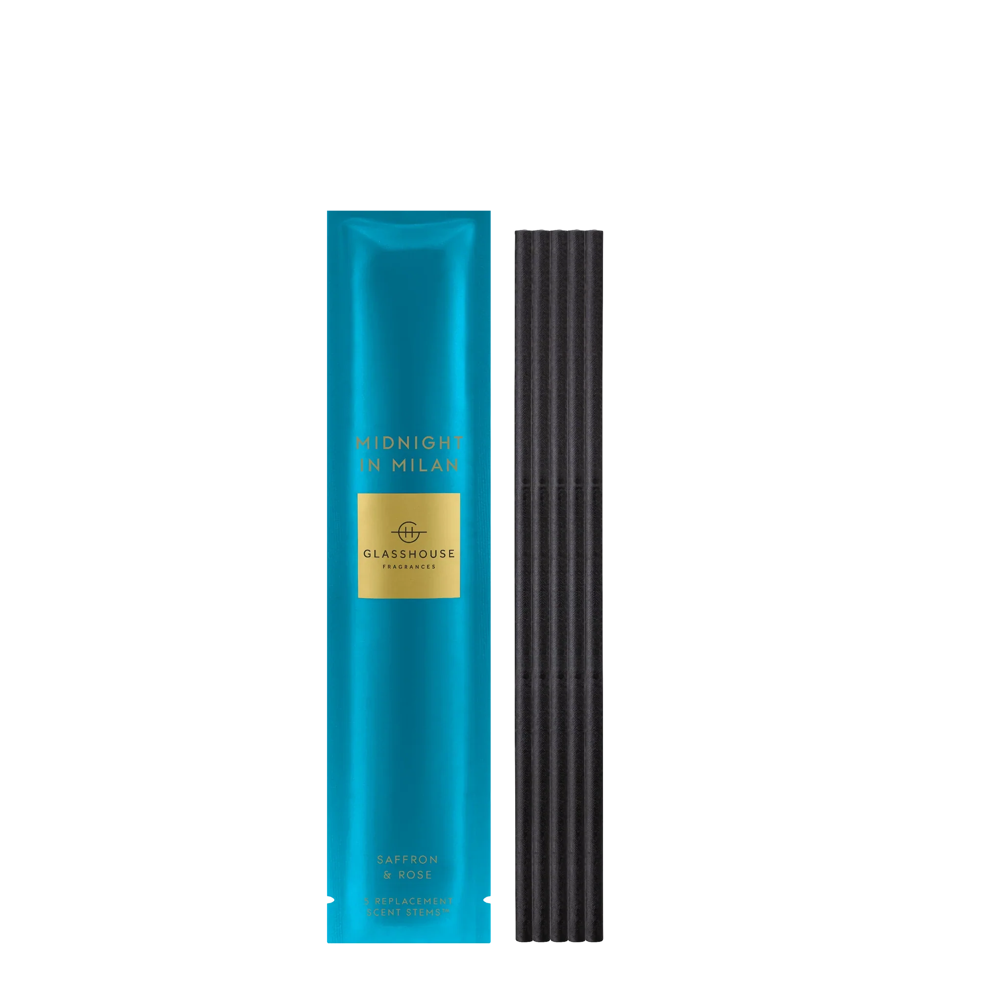 MIDNIGHT IN MILAN  - Saffron & Rose Replacement Scent Stems™