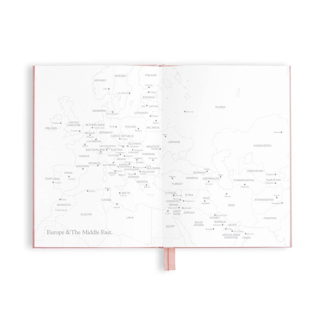 The Traveller Mini Travel Diary - Dusty Rose - Image 8