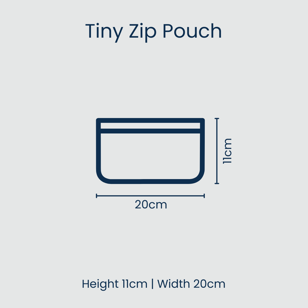 Tiny Zip Pouch – Polka Dot - Image 3