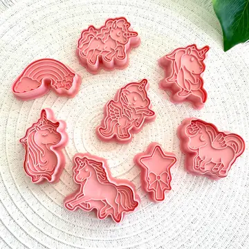 Unicorn Cutters + Stamps Set - Image 2
